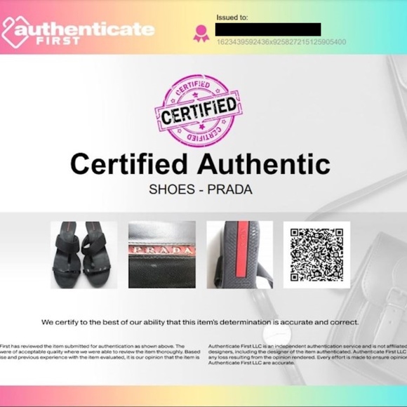 Prada Black Patent Leather/Nylon Wedges  COA - Picture 6 of 6